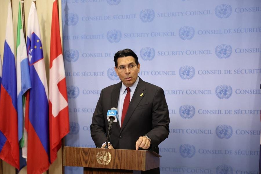 &ldquo;Estamos fazendo progressos no front&rdquo;, declarou em Nova York o embaixador de Israel na ONU, Danny Danon