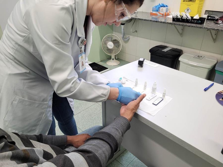 Todas as 48 unidades b&aacute;sicas de sa&uacute;de realizaram exames neste s&aacute;bado