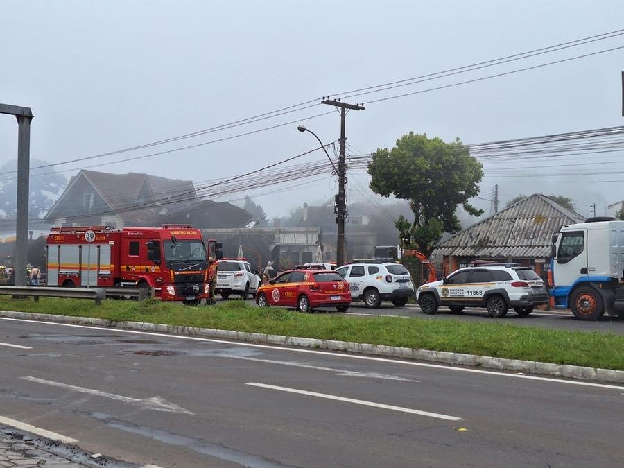 Acidente ocorreu em avenida de Gramado