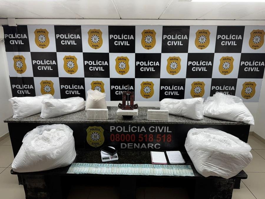 Denarc desmontou laborat&oacute;rio de coca&iacute;na em Sapucaia do Sul