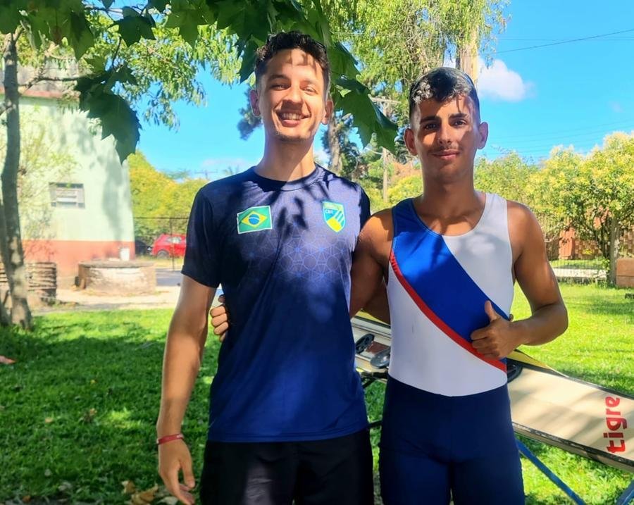 Os dois  come&ccedil;am os treinamentos  com a sele&ccedil;&atilde;o brasileira de remo no Rio de Janeiro a partir do dia 6