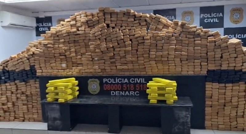 Apreens&atilde;o foi fruto de a&ccedil;&atilde;o conjunta entre PC e PRF