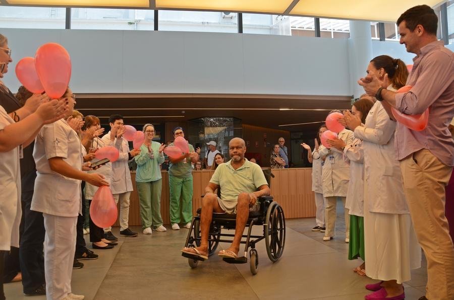 Em 2024, Fernando foi um dos 454 pacientes que passaram por um transplante de &oacute;rg&atilde;o na Santa Casa