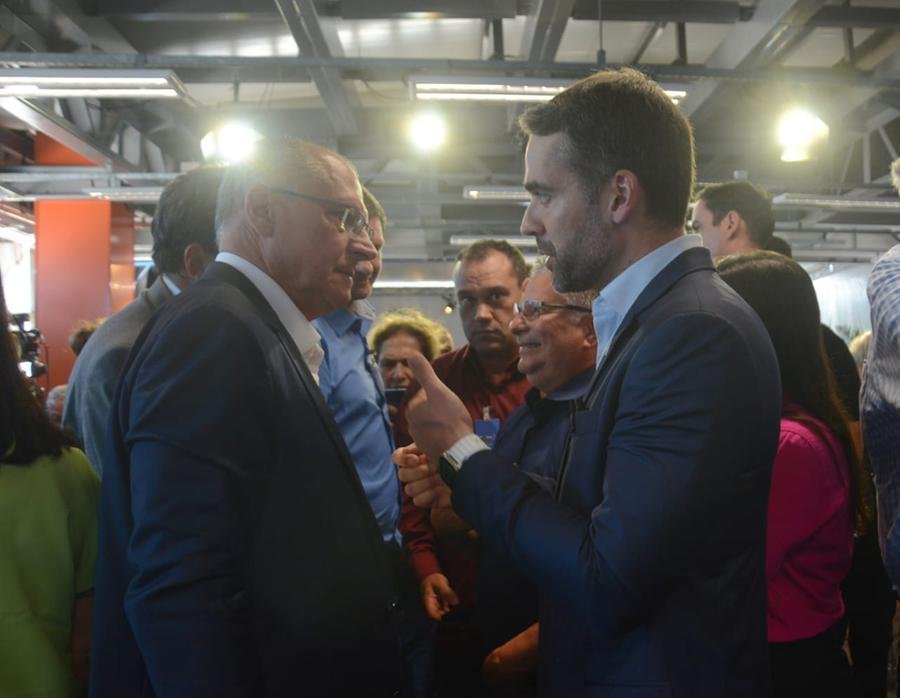 Governador aproveitou visita de Alckmin no RS para tratar do assunto