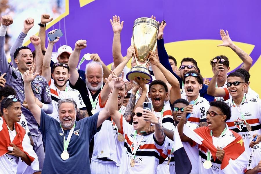 Esse &eacute; o quinto t&iacute;tulo do S&atilde;o Paulo na Copinha, o primeiro desde 2019