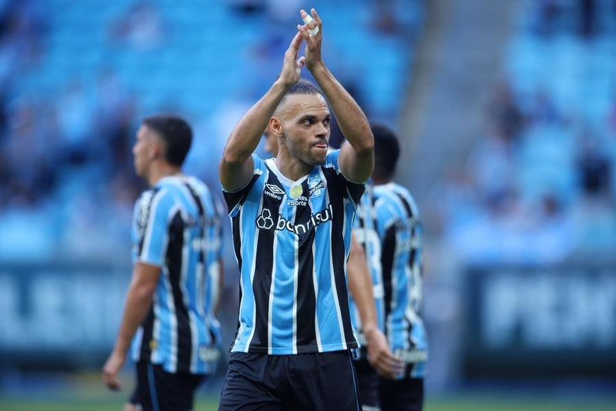Braithwaite fez o seu gol na Arena diante do S&atilde;o Luiz
