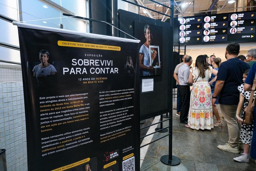 Exposi&ccedil;&atilde;o "Sobrevivi para Contar" segue at&eacute; o dia 7 de fevereiro na ALRS