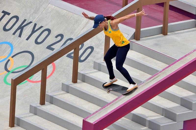 Let&iacute;cia Bufoni participou da Olimp&iacute;ada em T&oacute;quio