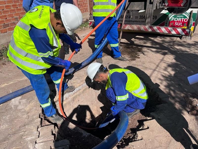 A a&ccedil;&atilde;o come&ccedil;ou pelas redes do bairro Santo Afonso