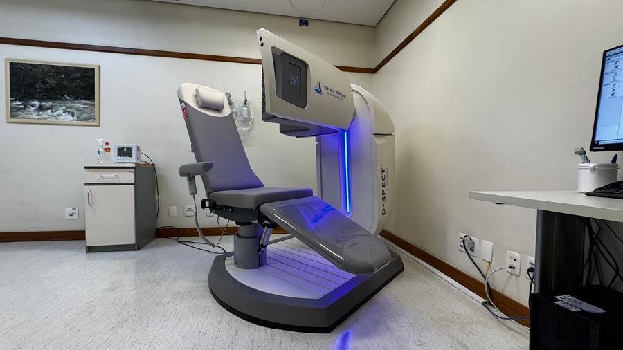 Equipamento CZT D-SPECT Cardio da Spectrum Dynamics foi investimento de R$ 3,7 milh&otilde;es