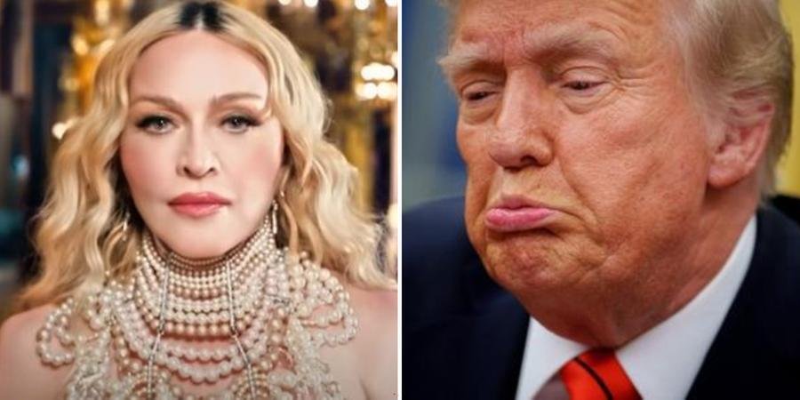 Madonna publicou cr&iacute;tica ao presidente americano na rede social X