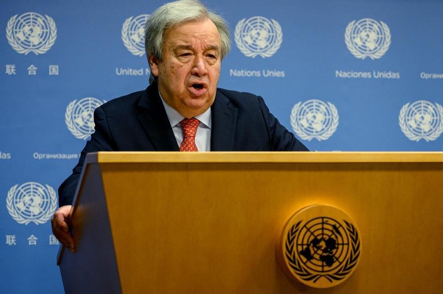 Guterres defende&nbsp;&ldquo;necessidade urgente de uma paz justa, sustent&aacute;vel e integral&rdquo;
