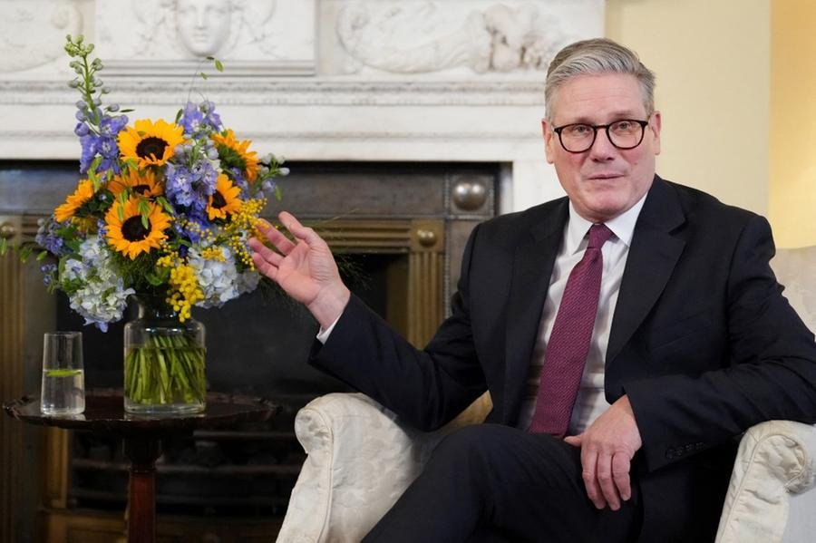 Starmer viaja a Washington poucos dias depois da visita do presidente franc&ecirc;s, Emmanuel Macron