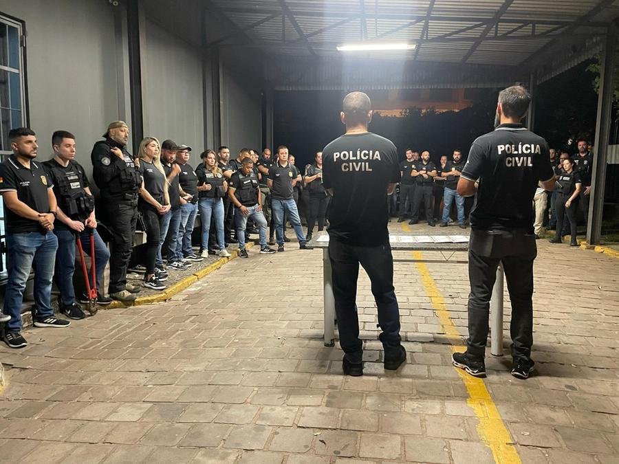 Pol&iacute;cia Civil deflagrou opera&ccedil;&atilde;o em Novo Hamburgo