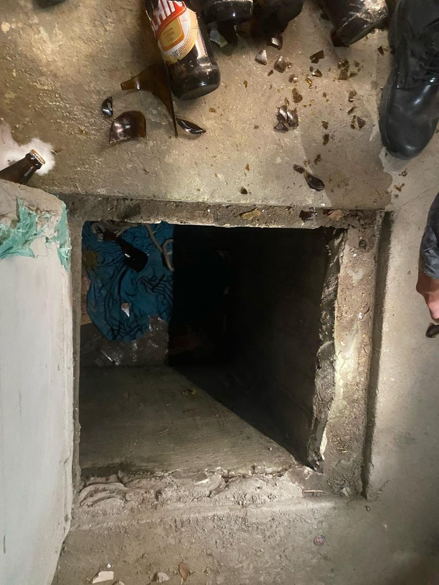 Local onde menina de 9 anos ficou em cativeiro