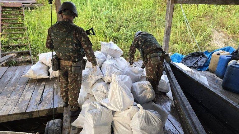Apreens&atilde;o aconteceu no contexto da Opera&ccedil;&atilde;o Escudo, desenvolvida em parceria com o Ex&eacute;rcito da Col&ocirc;mbia