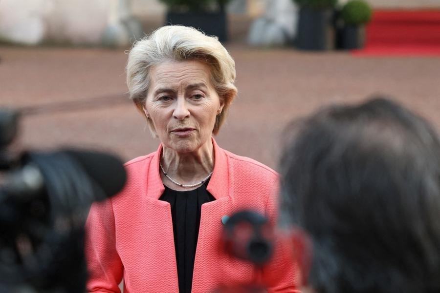 Presidente da Comiss&atilde;o Europeia, Ursula von der Leyen