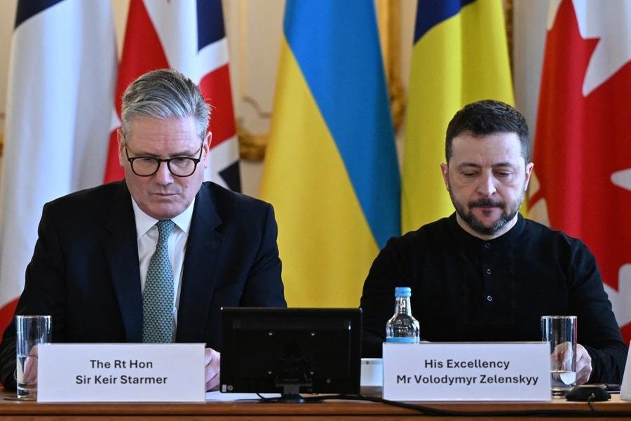 Primeiro-ministro do Reino Unido, Keir Starmer defende plano para defender Europa