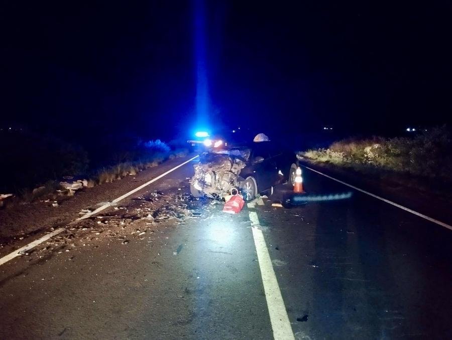 Toyota Corolla argentino e um Fiat Palio se chocaram frontalmente no KM 491 da BR 290 e tr&ecirc;s pessoas morreram