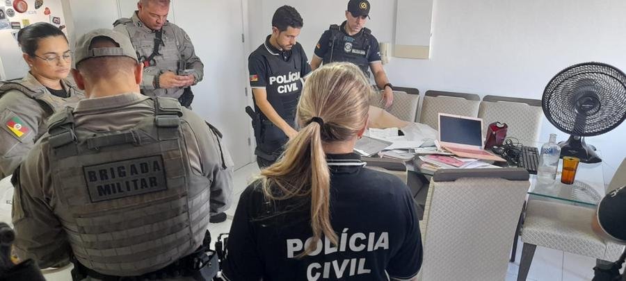 Pol&iacute;cia Civil e Corregedoria-Geral da Brigada Militar deflagraram opera&ccedil;&atilde;o contra extors&otilde;es