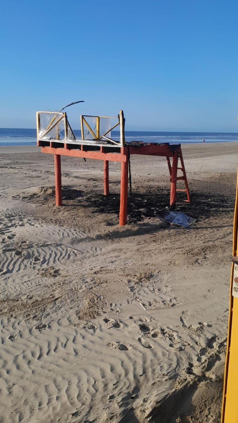 Prefeitura acredita que estrutura foi alvo de vandalismo