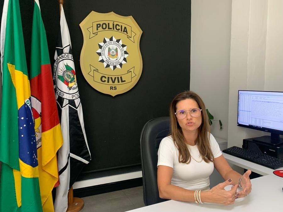 Marina Dillenburg &eacute; titular da Delegacia de Pol&iacute;cia Especializada no Atendimento &agrave; Mulher de Viam&atilde;o