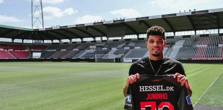 Juninho estava atuando normalmente pelo Midtjylland, da Dinamarca