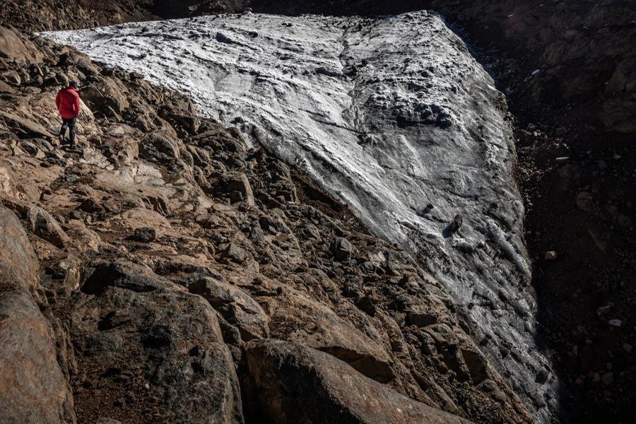 Geleiras somem em monte Qu&ecirc;nia