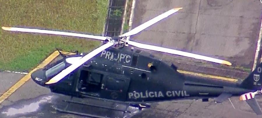 Policial baleado foi socorrido para o Hospital Miguel Couto