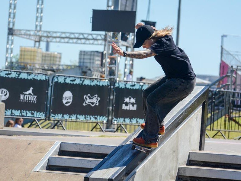 Pamela Rosa Pâmela Rosa retorna às pistas de skate após lesão na Olimpíada de Paris ...