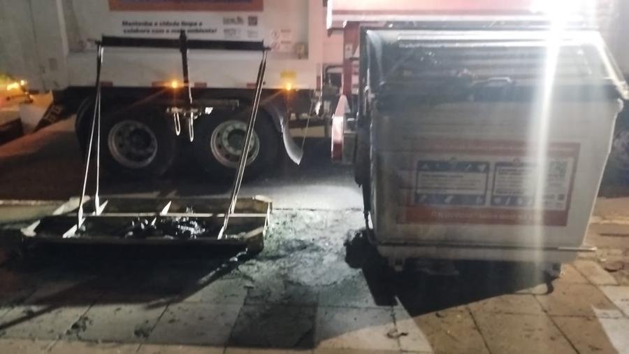 Desde a instala&ccedil;&atilde;o dos novos cont&ecirc;ineres verdes para res&iacute;duos recicl&aacute;veis na Capital, em 12 de mar&ccedil;o, tr&ecirc;s equipamentos j&aacute; foram incendiados