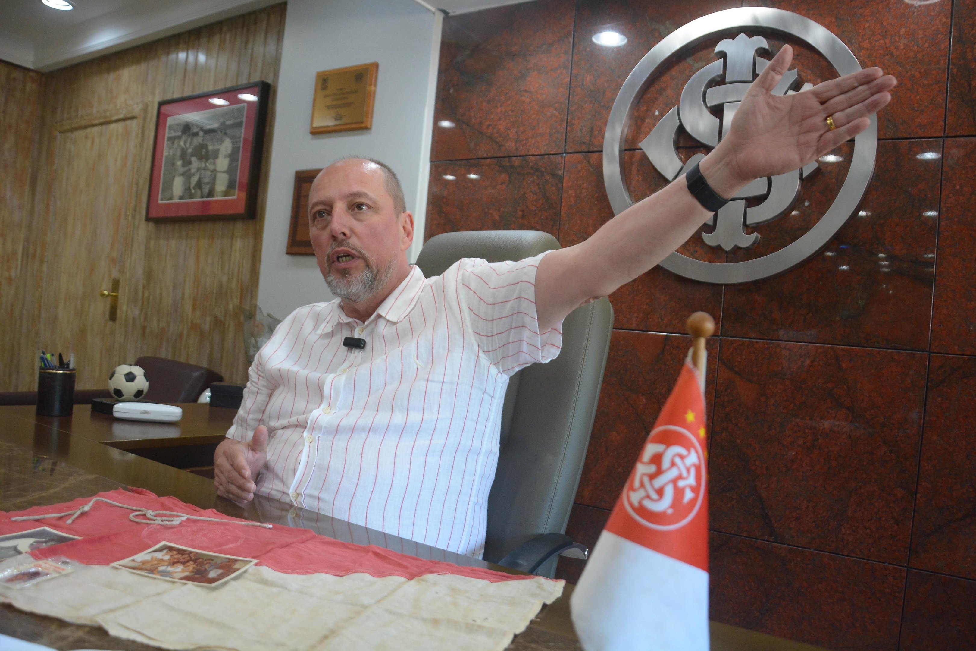 Alessandro Barcellos cumpre os &uacute;ltimos meses do seu mandato