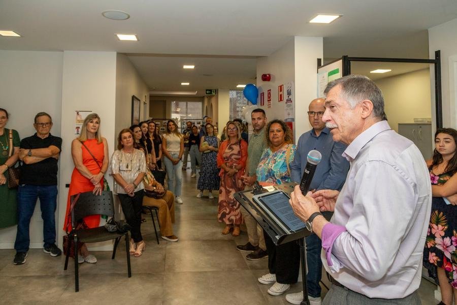 O prefeito Adil&oacute; Domenico esteve nesta semana visitando o local