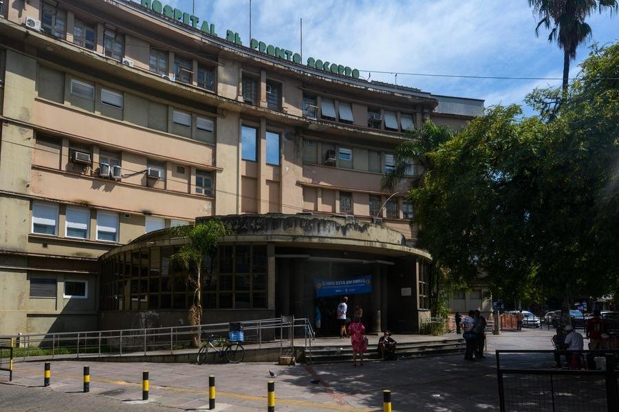Fachada em Art Deco do HPS de Porto Alegre passar&aacute; por revitaliza&ccedil;&atilde;o