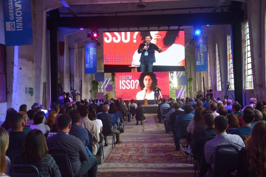 CEO da Rock World, Luis Justo, foi um dos palestrantes no Gerdau Innovation Day
