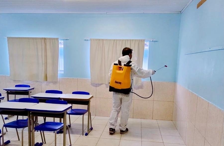 O bairro Santa Teresinha concentra os casos positivos registrados em abril