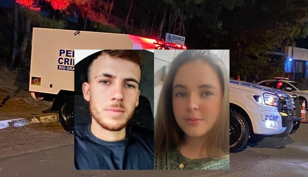&Eacute;ric Richard de Oliveira Turato e Ra&iacute;ssa M&uuml;ller foram executados com golpes de faca em Arroio Feliz