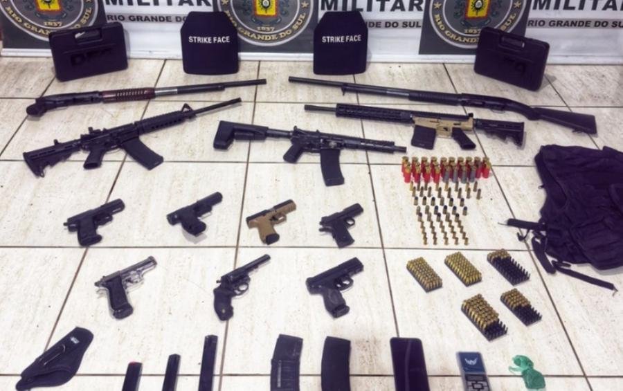 Armamento de grosso calibre foi localizado em a&ccedil;&atilde;o da 3&ordf; Cia Operacional do 23&ordm; BPM