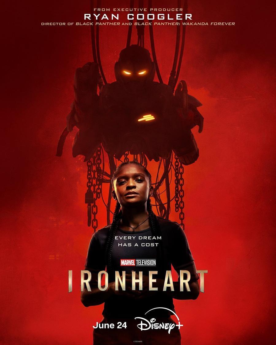 Dominique Thorne protagoniza a nova s&eacute;rie, no papel de Riri Williams