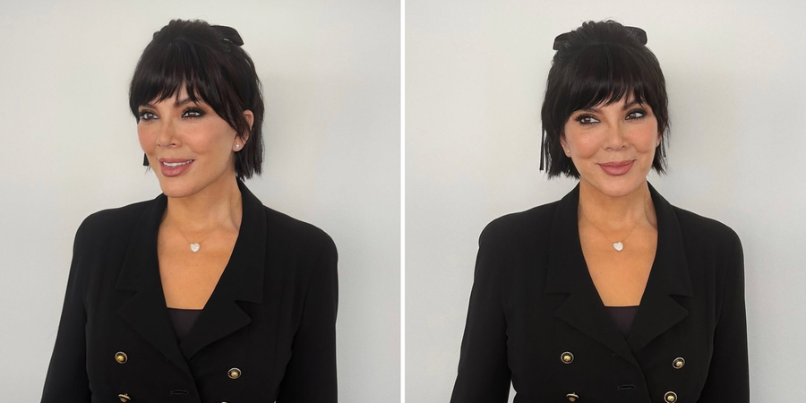 A empres&aacute;ria Kris Jenner, de 69 anos, chocou a internet com novo visual