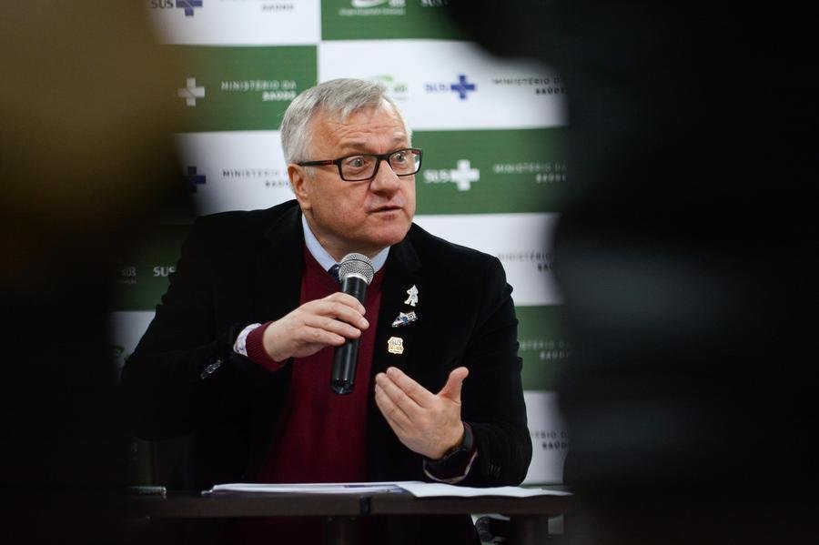 Diretor-presidente do&nbsp;Grupo Hospitalar Concei&ccedil;&atilde;o (GHC),&nbsp;Gilberto Barichello, em coletiva na &uacute;ltima segunda-feira