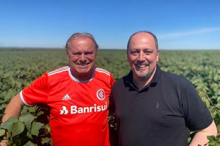 Elusmar Maggi (E), empres&aacute;rio do ramo do agroneg&oacute;cio, apoiou Alessandro Barcellos na &uacute;ltima elei&ccedil;&atilde;o