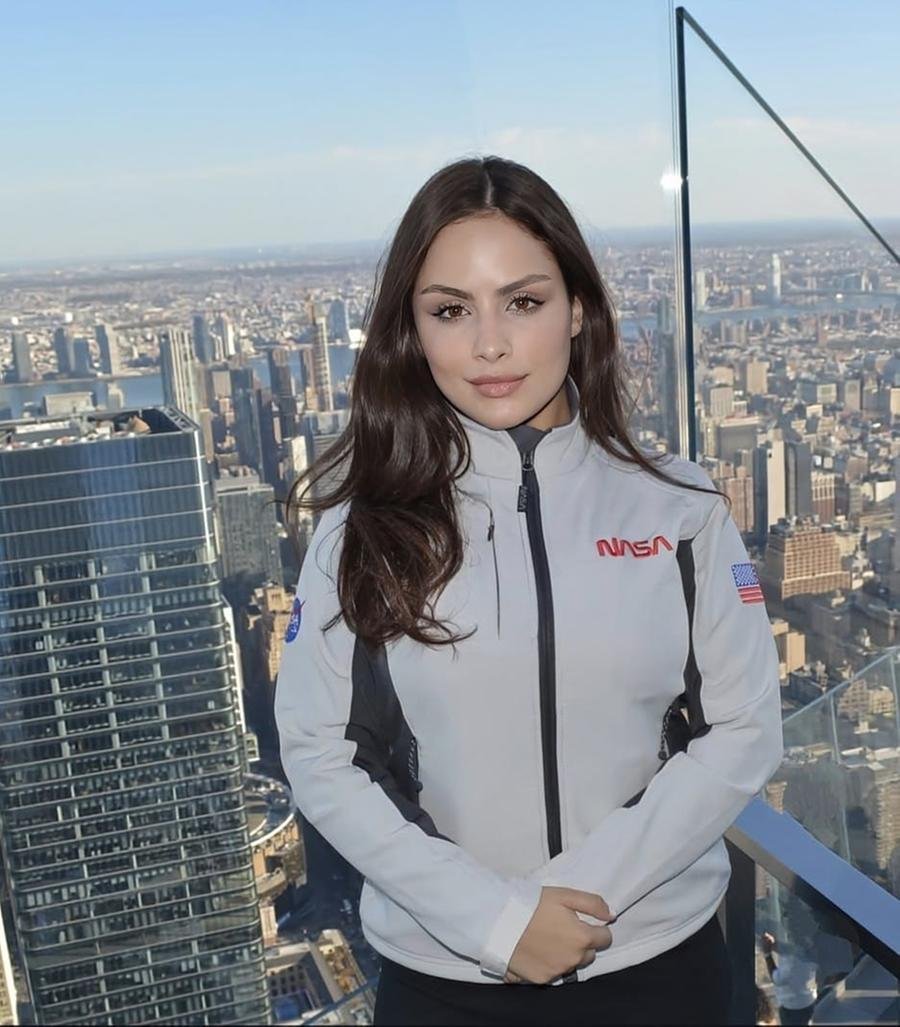Laysa Peixoto far&aacute; hist&oacute;ria ao representar o Brasil no voo inaugural da Titans Space, previsto para 2029