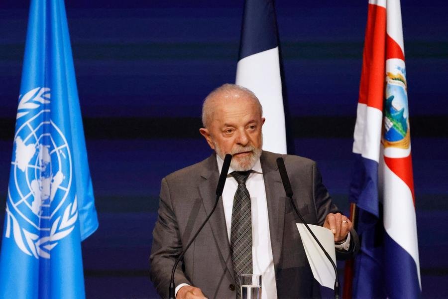 Lula discursou em f&oacute;rum de M&ocirc;naco