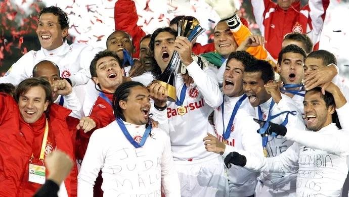Inter levantou a ta&ccedil;a do Mundial de Clubes em 2006
