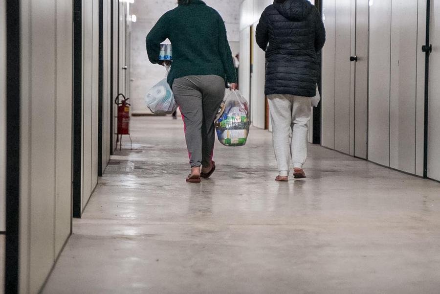 Cinco fam&iacute;lias, totalizando 18 pessoas, est&atilde;o abrigadas no Centro Humanit&aacute;rio de Acolhimento, em Nova Santa Rita