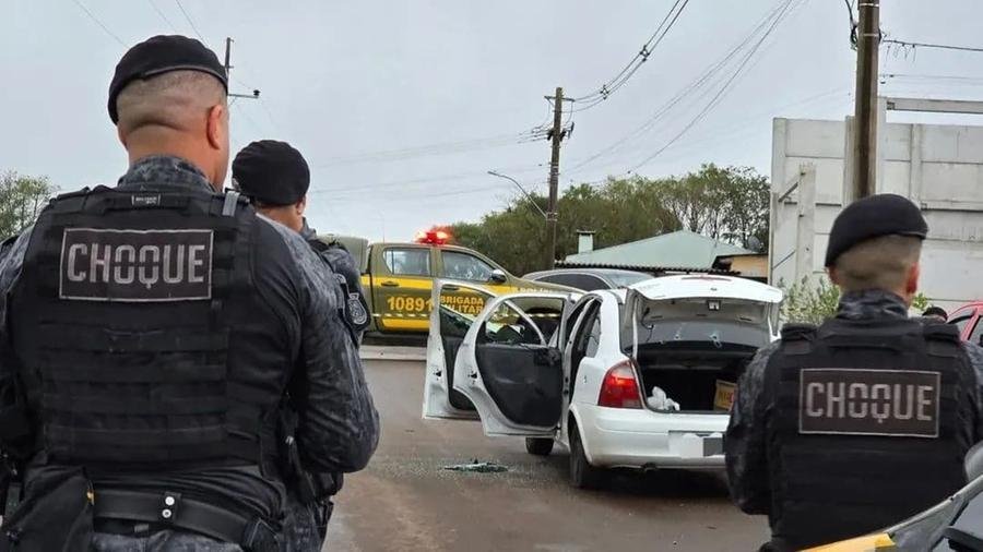 Tiroteio termina com tr&ecirc;s mortes no bairro Morada do Sol, em Passo Fundo