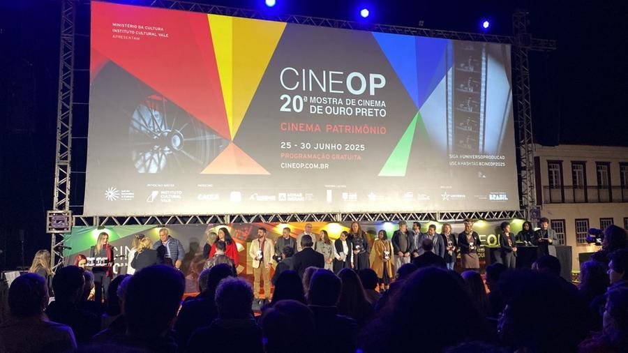 Discursos,  homenagens e filmes na abertura da 20&ordf; edi&ccedil;&atilde;o da CineOP em Minas Gerais