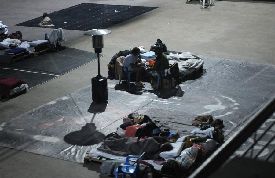 Segundo balan&ccedil;o da Arena KTO, 82 fam&iacute;lias est&atilde;o alojadas no abrigo