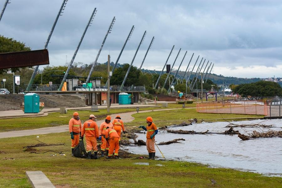 N&iacute;vel m&aacute;ximo do Gua&iacute;ba entre a noite de domingo e da manh&atilde; desta segunda-feira foi de 2,76m